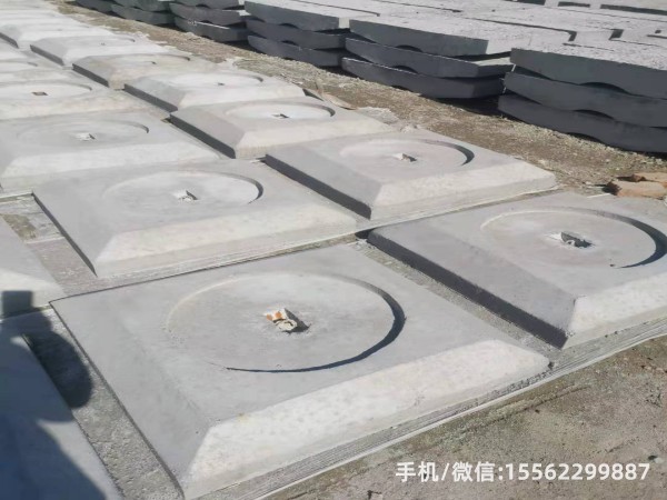 阿巴嘎1400×1400混凝土电杆底盘